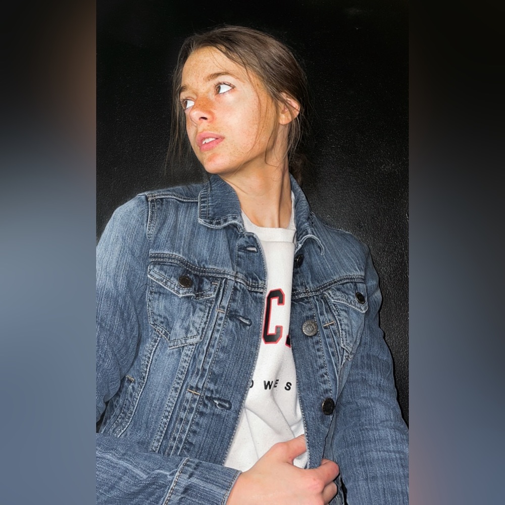 AEROPOSTAL blue jean jacket S/P